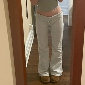 Brandy Melville Gray Track Pants